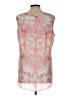 Roz & Ali 100% Polyester Tie-dye Pink Sleeveless Blouse Size L - photo 2