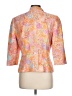 Carmen Marc Valvo Paisley Orange Blazer Size 12 - photo 2
