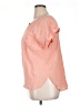 Talbots 100% Cotton Pink Short Sleeve Blouse Size XL Petite - photo 5