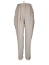 River Island 100% Polyester Solid Gray Casual Pants Size 12 - photo 1