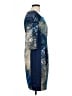Rabbit Rabbit Rabbit Designs Print Blue Cocktail Dress Size 12 - photo 4