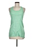 Reebok 100% Polyester Green Active Tank Size M - photo 1