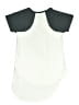 Tea 100% Cotton Ivory Gray Short Sleeve Henley Size 8 - photo 2