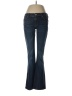 7 For All Mankind Hearts Blue Jeans Size 28 waist - photo 1
