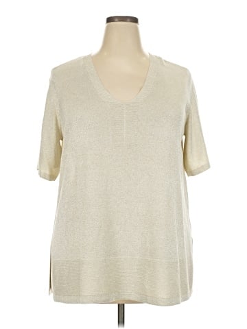 JM Collection Short Sleeve Top (view 1)