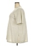 JM Collection Ivory Short Sleeve Top Size 2X - photo 5