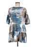 Velvet Torch Blue 3/4 Sleeve Top Size M - photo 1