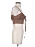 SALTY 100% Polyester Brown Sleeveless Top Size S - photo 4