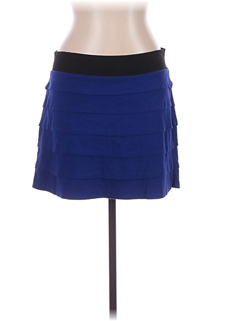 Pre-owned Express Casual Skirt In Blue