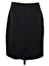 eShakti Solid Black Formal Skirt Size Med 8 - photo 2