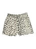 Joie 100% Linen Animal Print Ivory Shorts Size 2 - photo 1