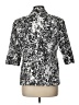 Coldwater Creek Print Silver Blazer Size 12 (petite) - photo 2