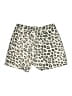 Joie 100% Linen Animal Print Ivory Shorts Size 2 - photo 2