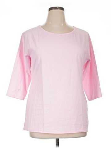 Hanes 3/4 Sleeve T-Shirt (view 1)