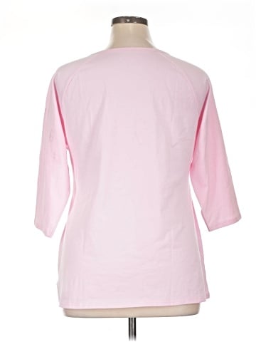 Hanes 3/4 Sleeve T-Shirt (view 2)