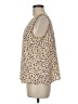 Ann Taylor 100% Polyester Tan Sleeveless Blouse Size M (tall) - photo 5