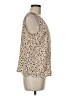 Ann Taylor 100% Polyester Tan Sleeveless Blouse Size M (tall) - photo 4