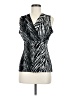 Chico's Silver Sleeveless Blouse Size Med (1) - photo 1
