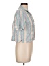American Eagle Outfitters Teal Short Sleeve Blouse Size L - photo 4