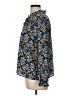 Ann Taylor Factory 100% Polyester Blue Long Sleeve Blouse Size L (petite) - photo 5