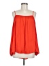 Vince Camuto 100% Polyester Orange Sleeveless Blouse Size M - photo 1