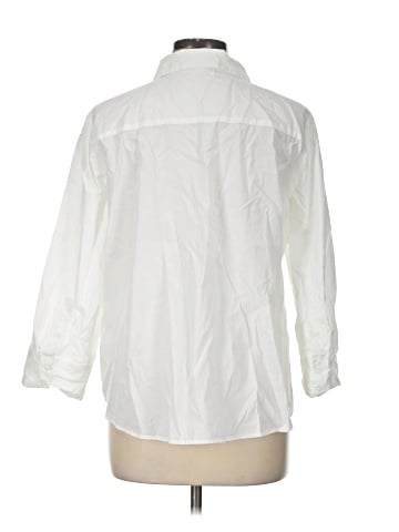 H&M 3/4 Sleeve Button-Down Shirt (view 2)