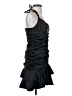 Jessica McClintock Solid Black Cocktail Dress Size 4 - photo 4