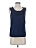 J.Crew 100% Cotton Blue Sleeveless Blouse Size 4 - photo 1