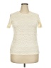 Unbranded Ivory Short Sleeve Top Size 18 - photo 1