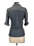 James Perse Gray 3/4 Sleeve Button-Down Shirt Size Lg (3) - photo 2
