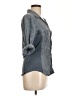 James Perse Gray 3/4 Sleeve Button-Down Shirt Size Lg (3) - photo 4