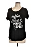 Assorted Brands Black Short Sleeve T-Shirt Size L - photo 1