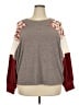 Maurices Color Block Brown Pullover Sweater Size XXL - photo 1