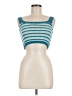 Unbranded 100% Polyester Teal Sleeveless Top Size M - photo 1