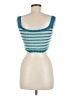 Unbranded 100% Polyester Teal Sleeveless Top Size M - photo 2