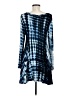 Entro Blue Long Sleeve Blouse Size M - photo 2