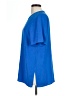 Eileen Fisher 100% Silk Solid Blue Blouse Size 10 (estimated) - photo 5
