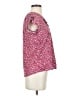 Monday Fun 100% Rayon Red Short Sleeve Blouse Size XS - photo 4