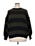 DAZY 100% Polyester Stripes Green Pullover Sweater Size XL - photo 1