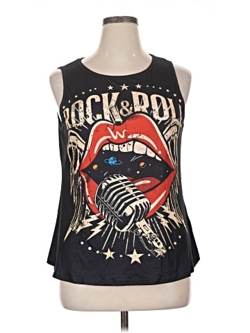 Unbranded Sleeveless T-Shirt (view 1)