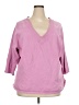 Faded Glory Pink Pullover Sweater Size 26 - photo 1