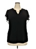 PREMISE Black Short Sleeve T-Shirt Size 2X - photo 1