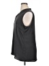 CAbi 100% Polyester Gray Sleeveless Blouse Size XL - photo 5