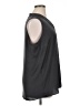 CAbi 100% Polyester Gray Sleeveless Blouse Size XL - photo 4