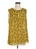 CAbi 100% Polyester Yellow Sleeveless Blouse Size M - photo 1