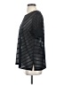 Halogen Stripes Black Short Sleeve T-Shirt Size S - photo 5