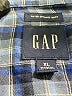 Gap Plaid Blue Long Sleeve Button-Down Shirt Size XL - photo 7