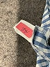 Connie Roberson Checkered-gingham Blue 3/4 Sleeve Button-Down Shirt Size L - photo 8