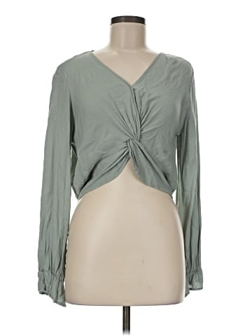 Blush Long Sleeve Blouse (view 1)
