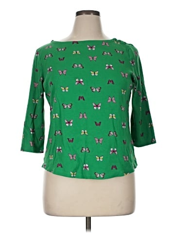 Charter Club 3/4 Sleeve T-Shirt (view 1)